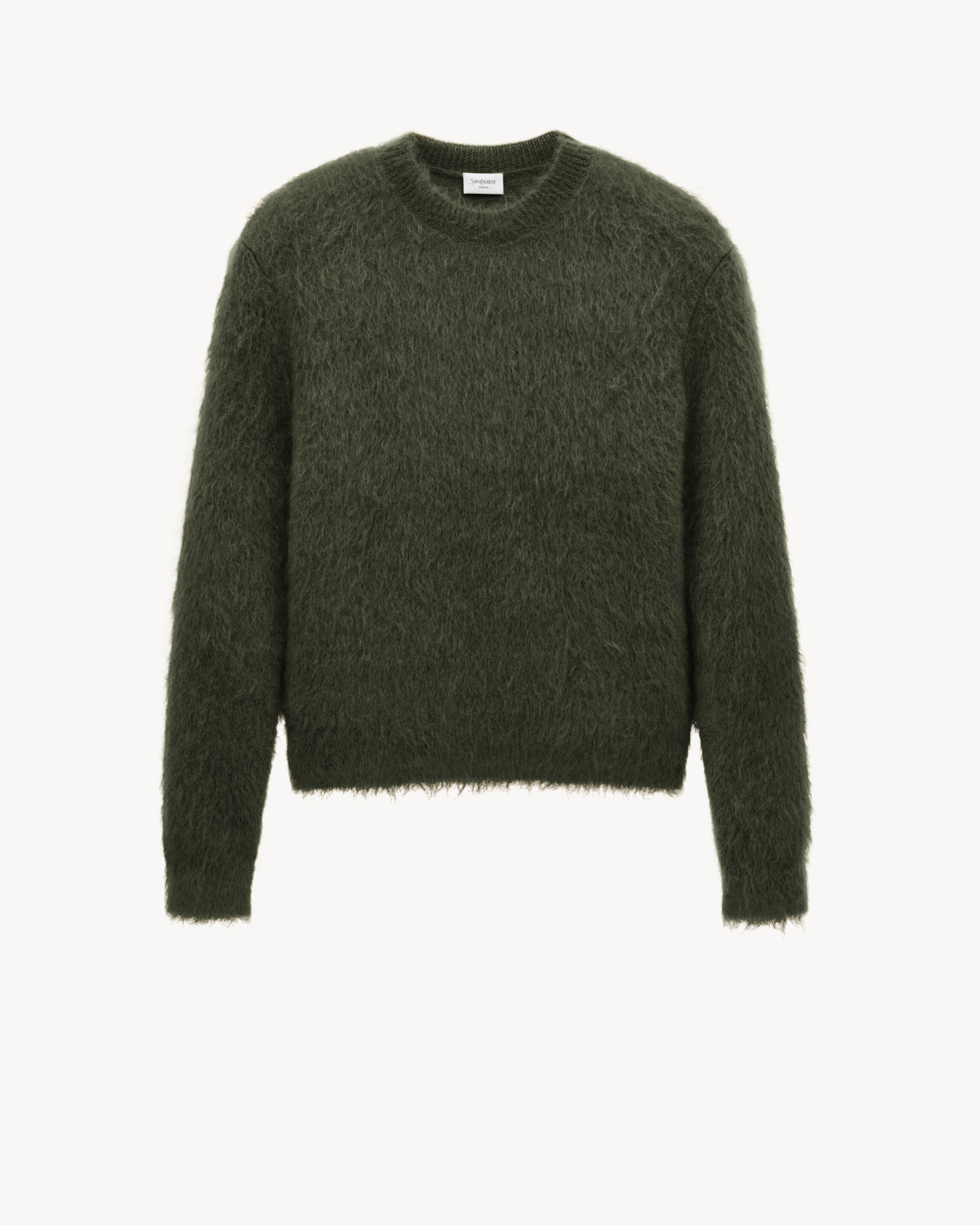 sweater in brushed knit