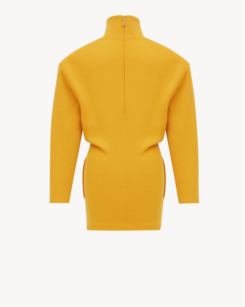Kastiges Kleid aus Doubleface-Strick