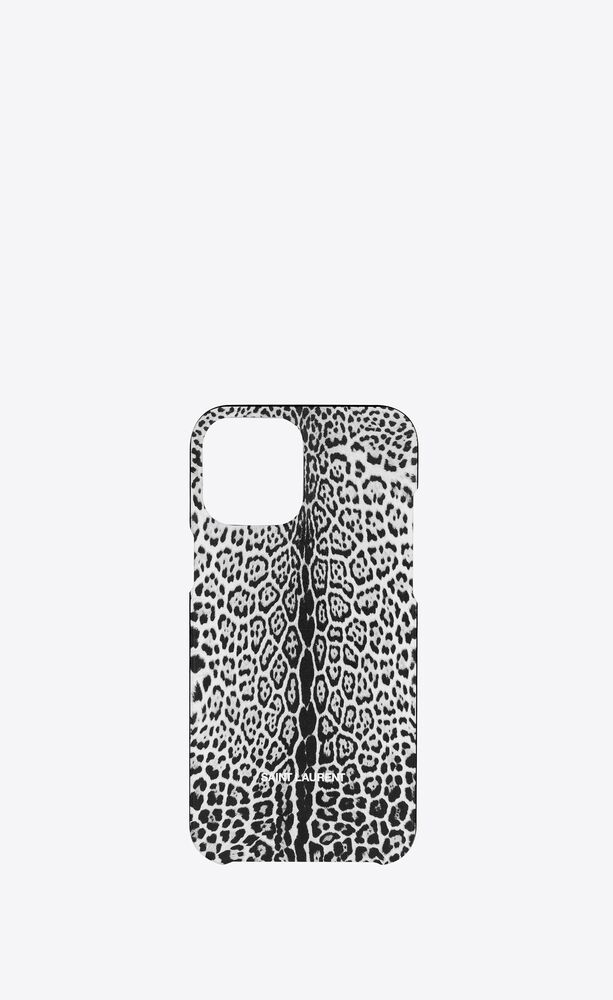 agood company iphone 13 pro leopard vegetal case
