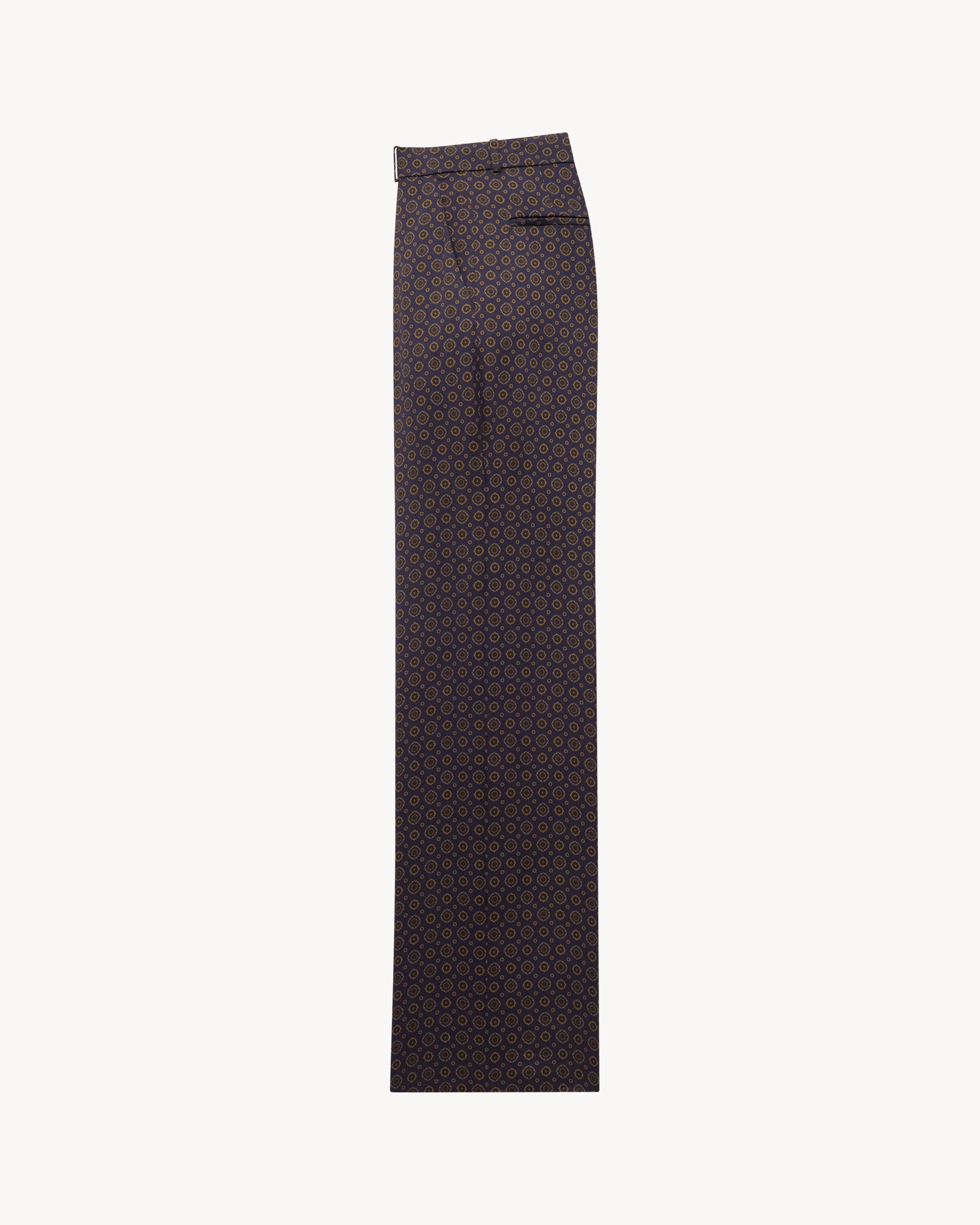 medallion pants in satin