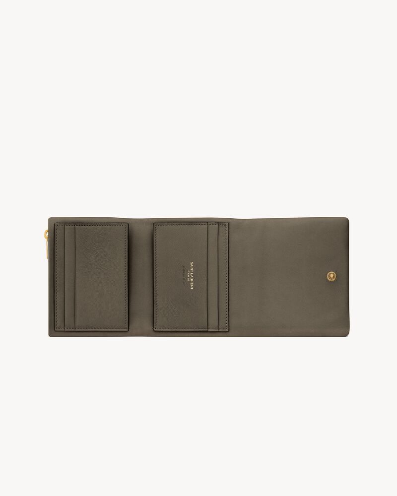 CALYPSO compact wallet in lambskin