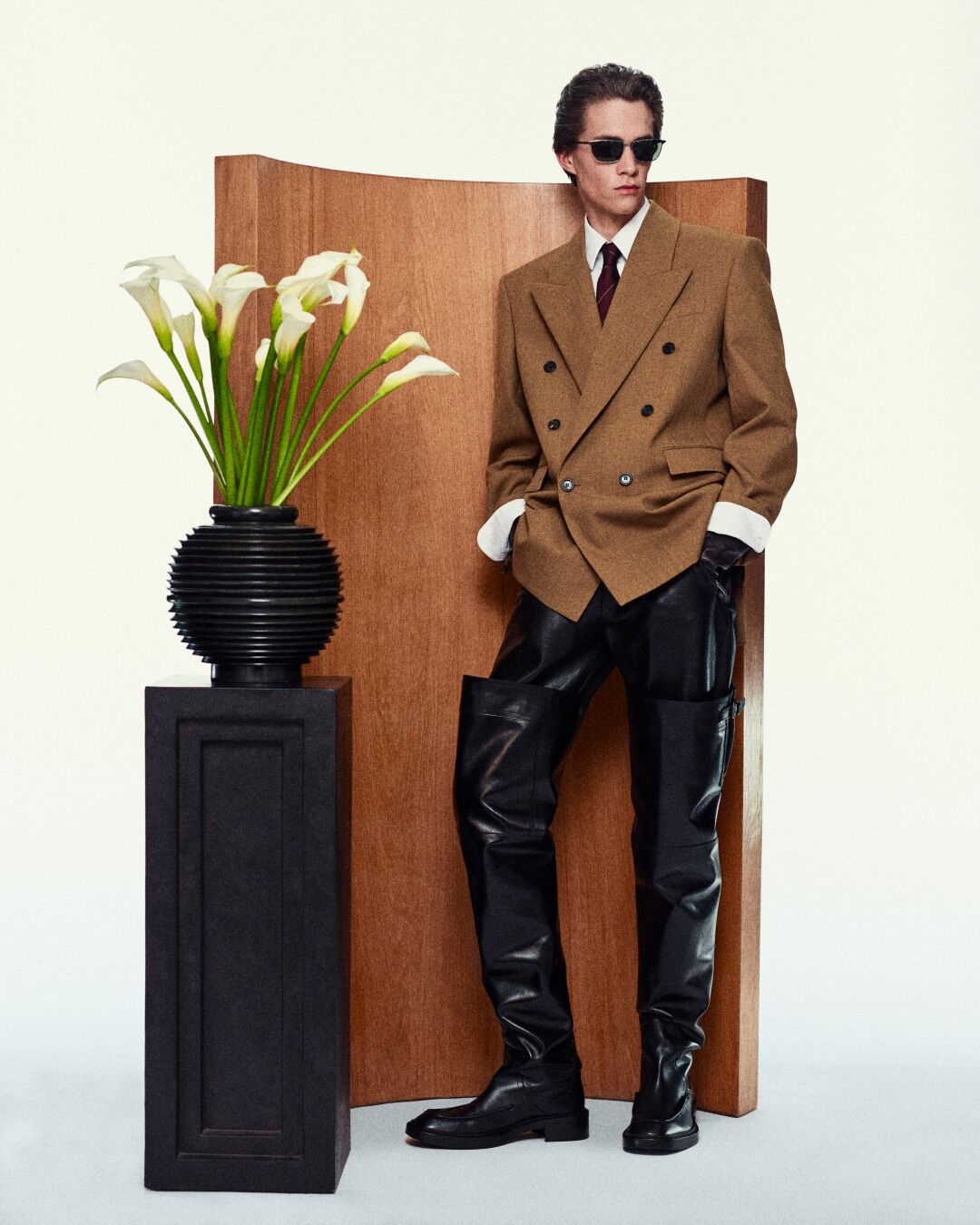 jacket in wool
