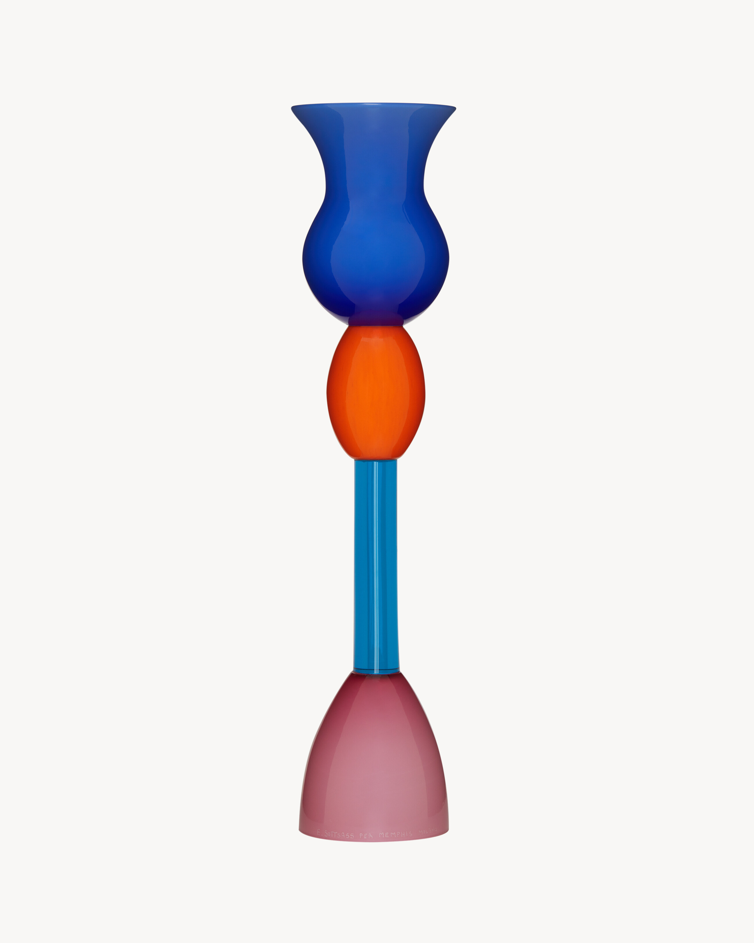 Erinna vase in Blown glass