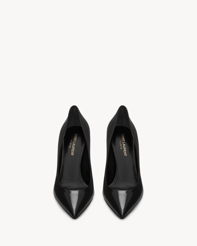 Saint laurent black on sale pumps