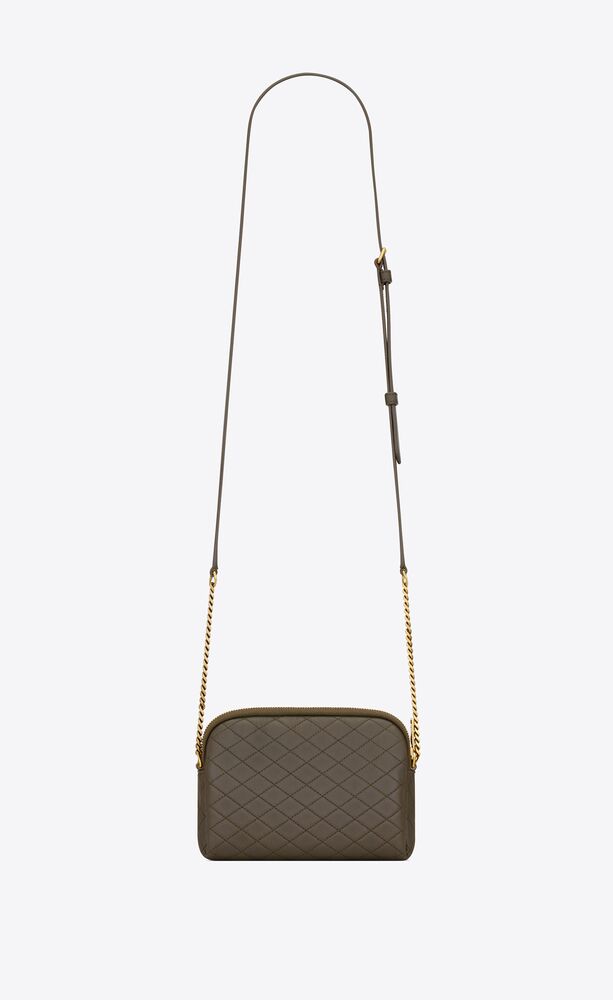 Gaby zipped pouch in quilted lambskin | Saint Laurent | YSL.com
