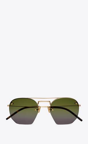 Men S Designer Sunglasses Mirrored Classic Saint Laurent Ysl