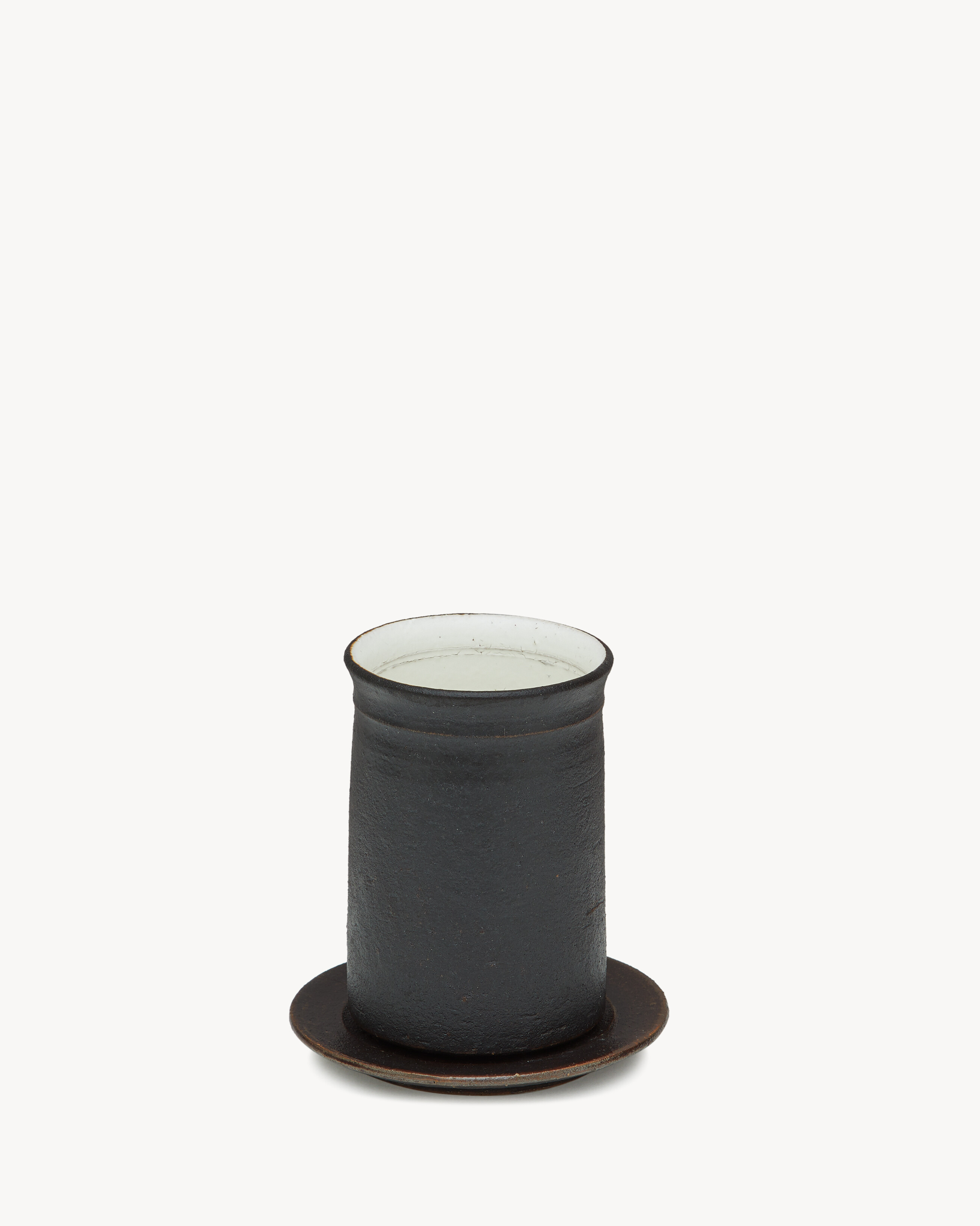 SUSHI PARK ERI TAKANO HOT TEA CUP AND SAUCER IN CERAMIC