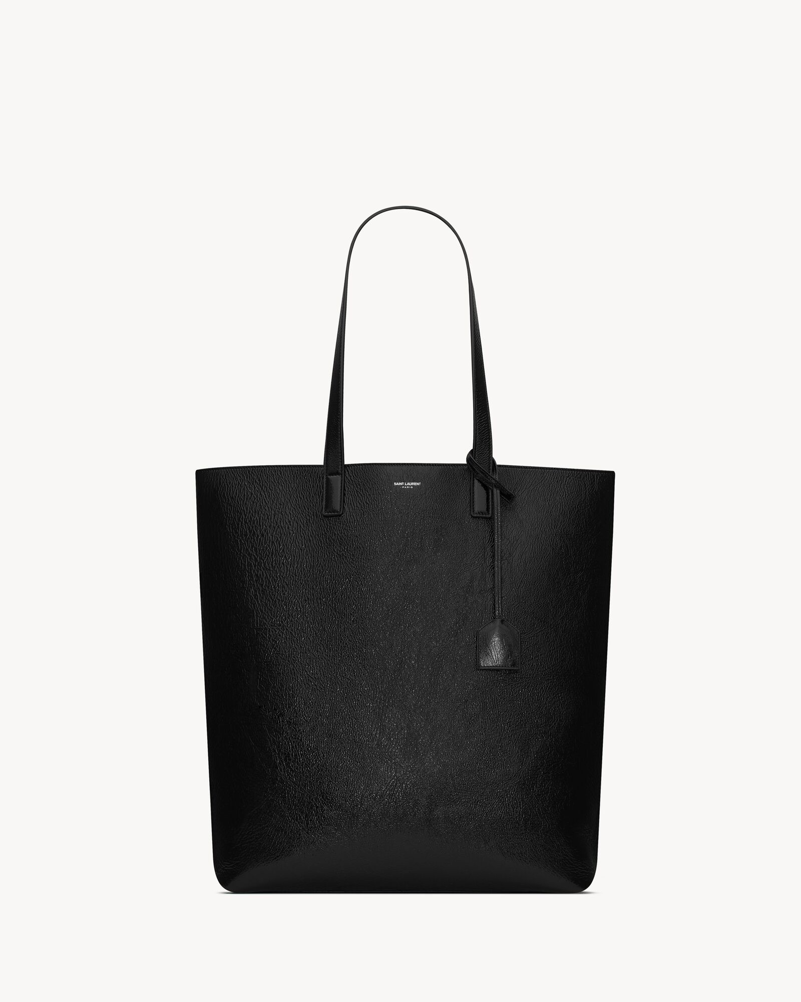 BOLD SHOPPING BAG IN COATED CRINKLED LEATHER Saint Laurent YSL