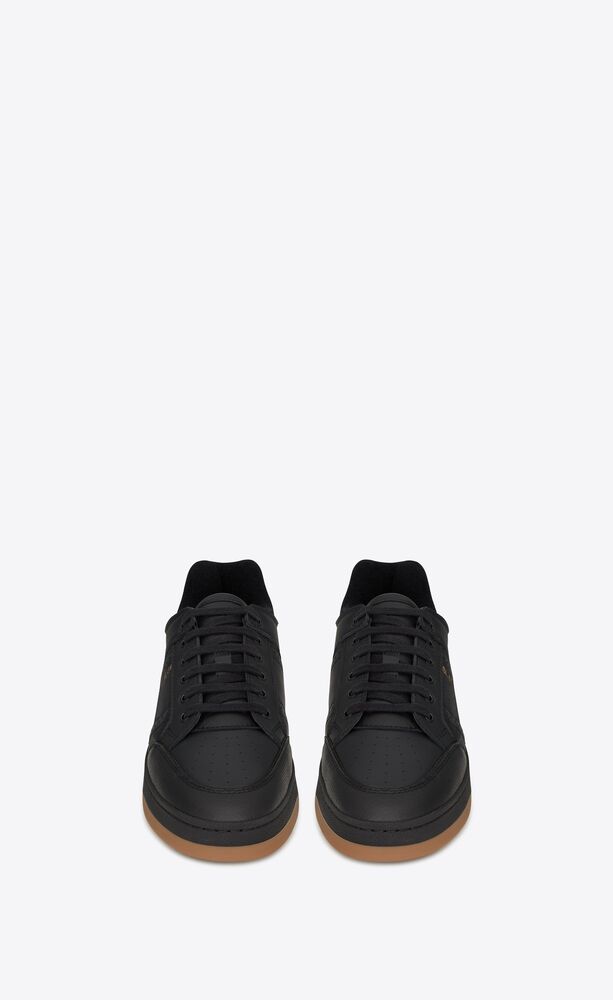 sl/61 low-top sneakers in grained leather