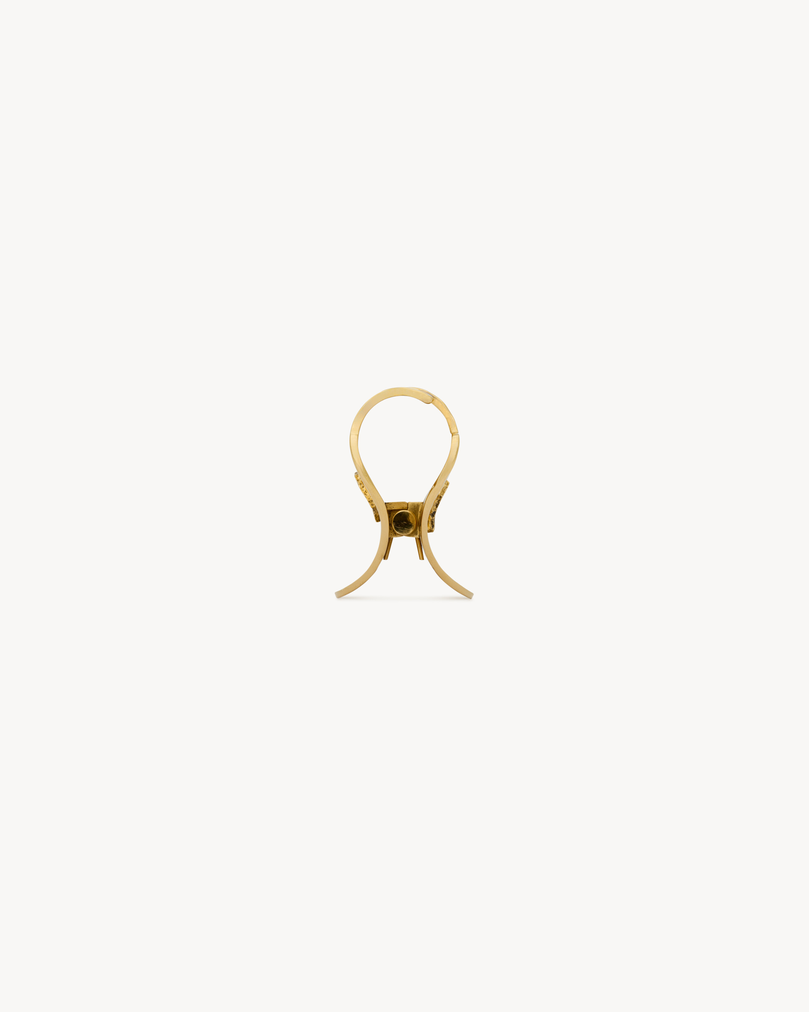 CASSANDRE CLAW CLIP IN HAMMERED METAL