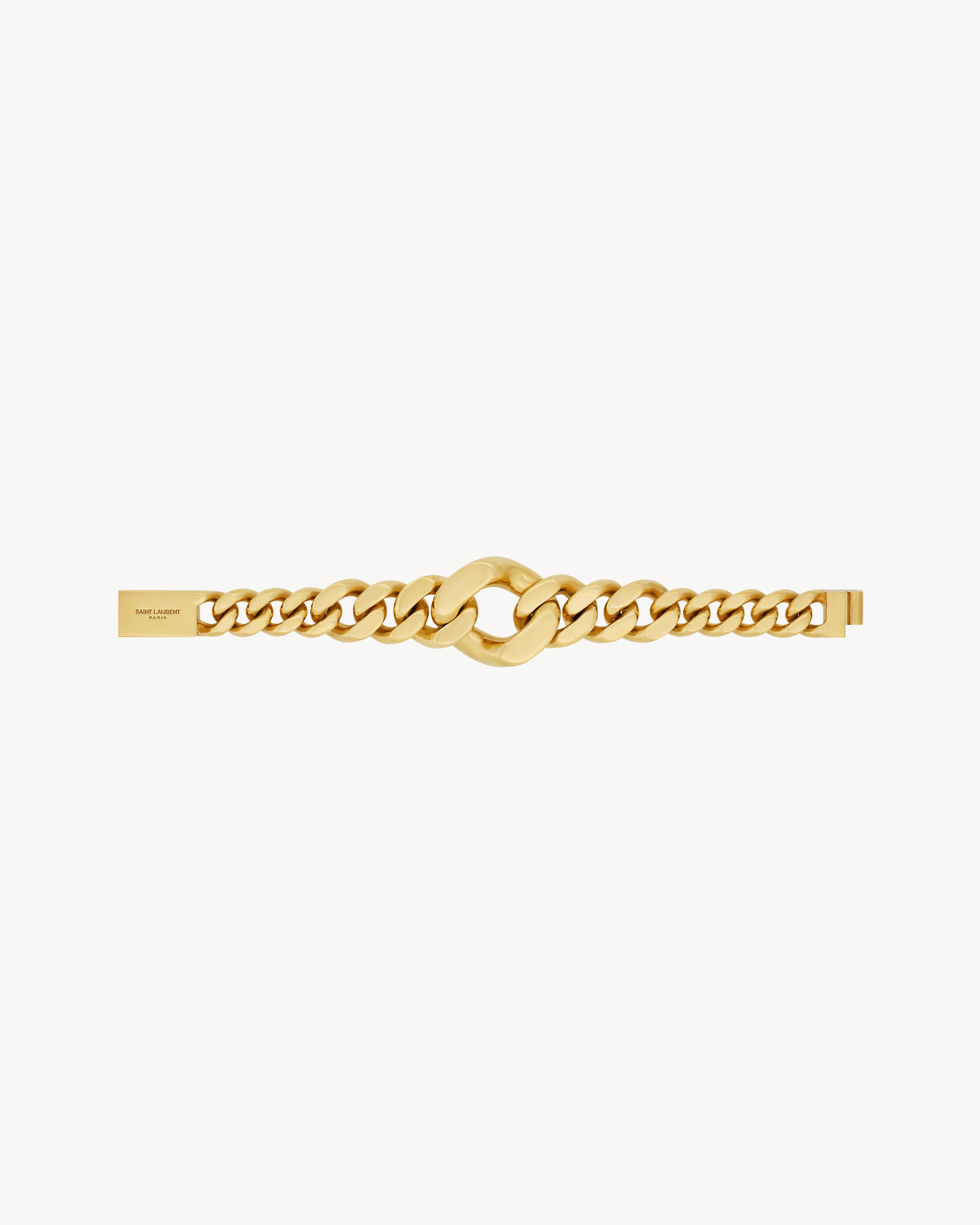 Bracciale con catena dégradé in metallo
