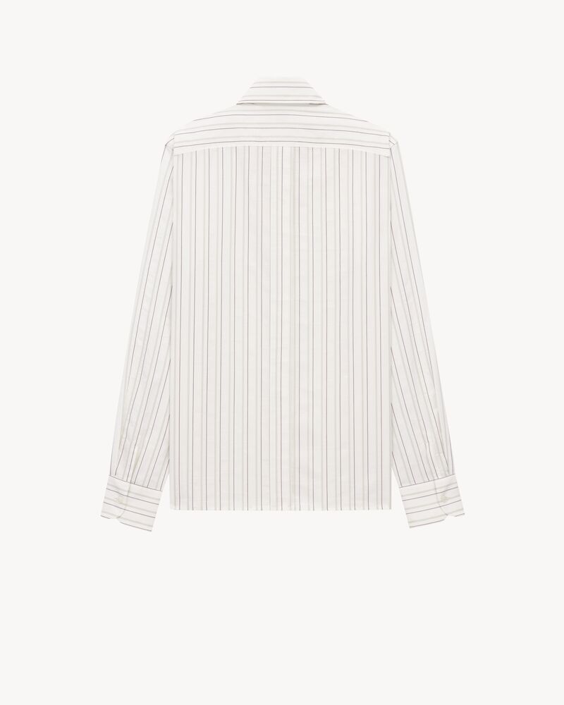 CASSANDRE shirt in striped cotton