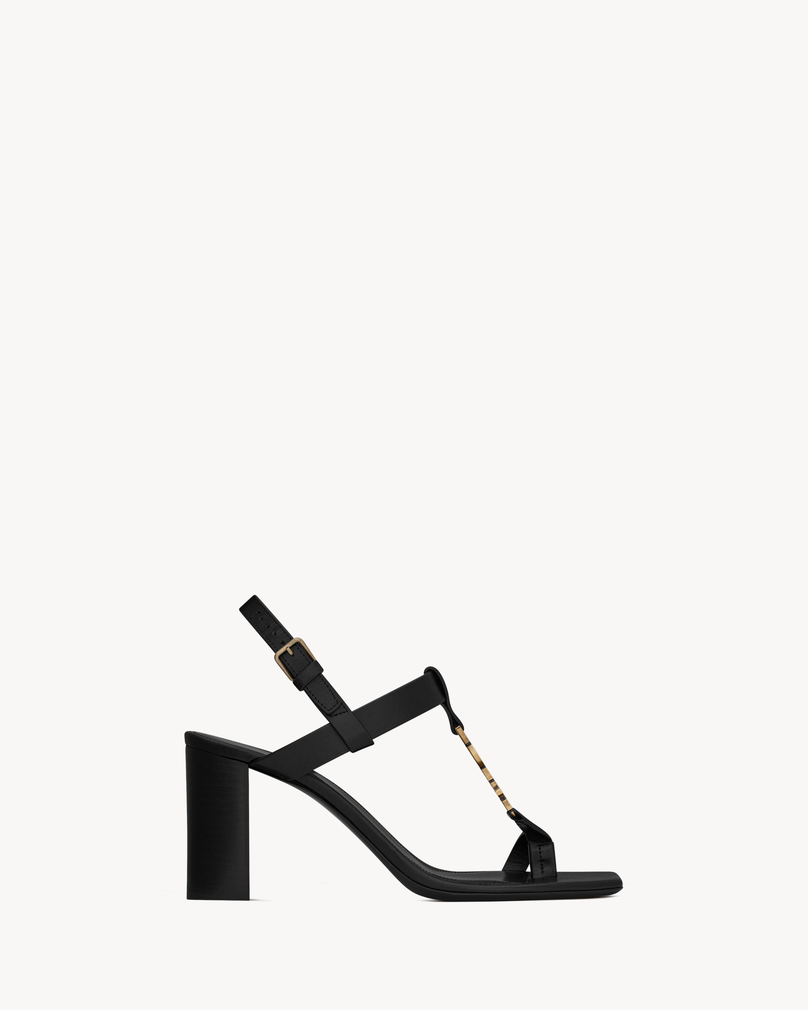 CASSANDRA sandals in smooth leather