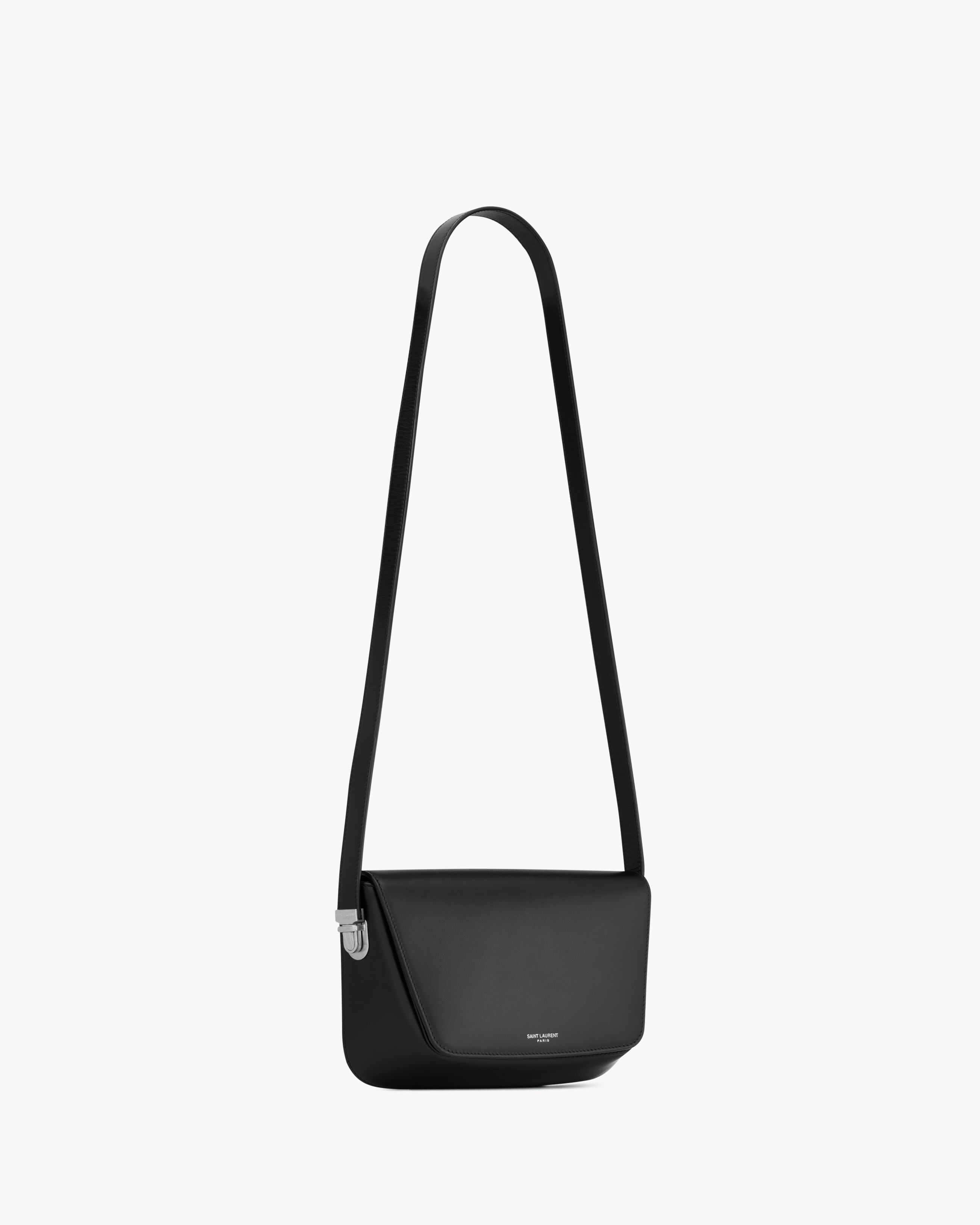 SAINT LAURENT petit crossbody bag en cuir lisse