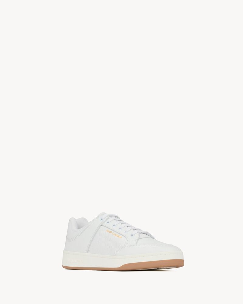 Sneakers basse SL/61 in pelle traforata