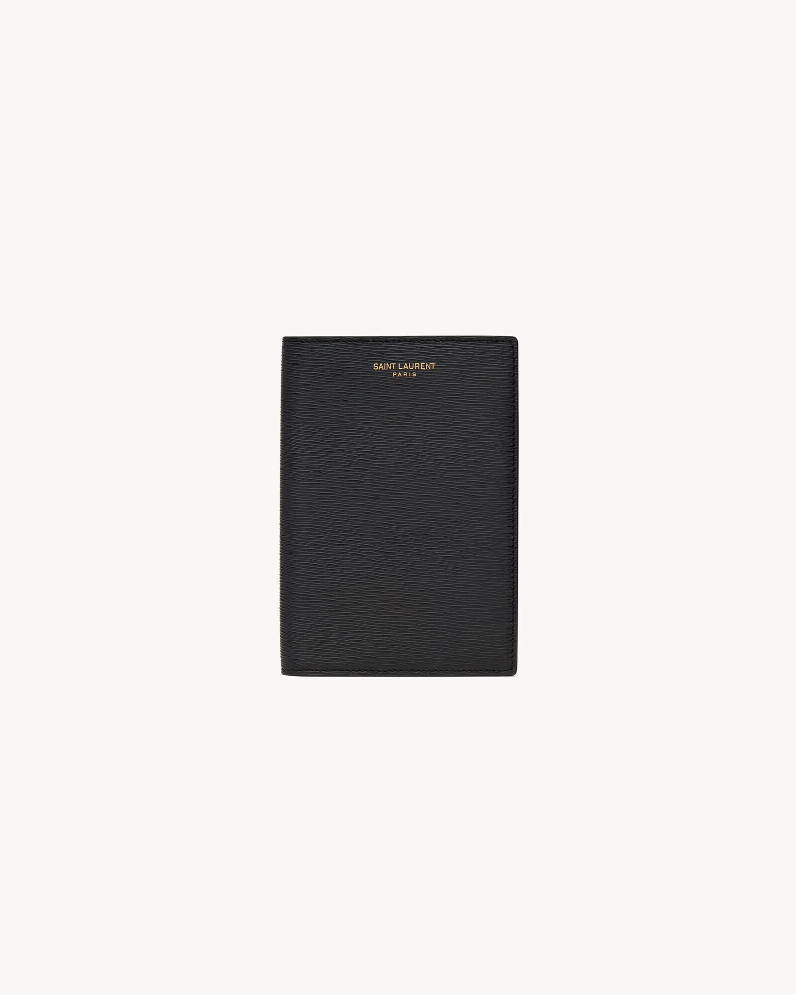 Paris passport holder in ripple leather — 441711AACK51000