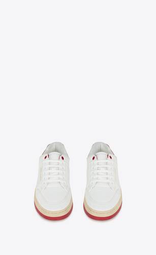 SL/61 sneakers in smooth leather | Saint Laurent | YSL.com