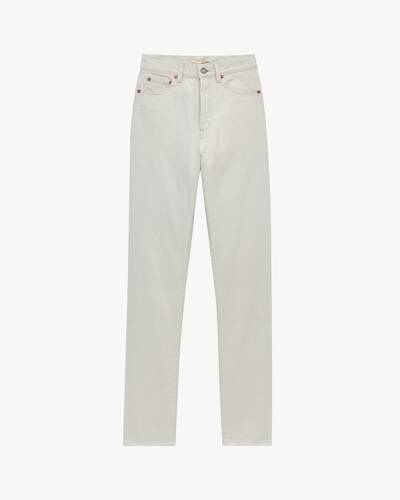 パンツ SAINT LAURENT Women Straight Pants 823599Y30UA White SAINT LAURENT: Jeans woman - White | Saint Laurent jeans