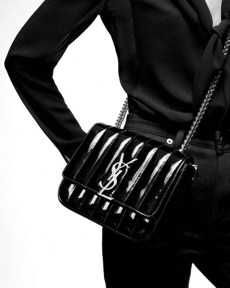 Saint laurent vicky patent bag Clearance