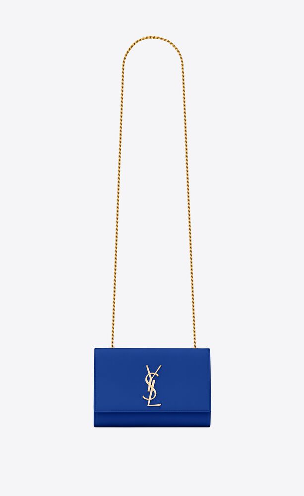 saint laurent small kate leather shoulder bag