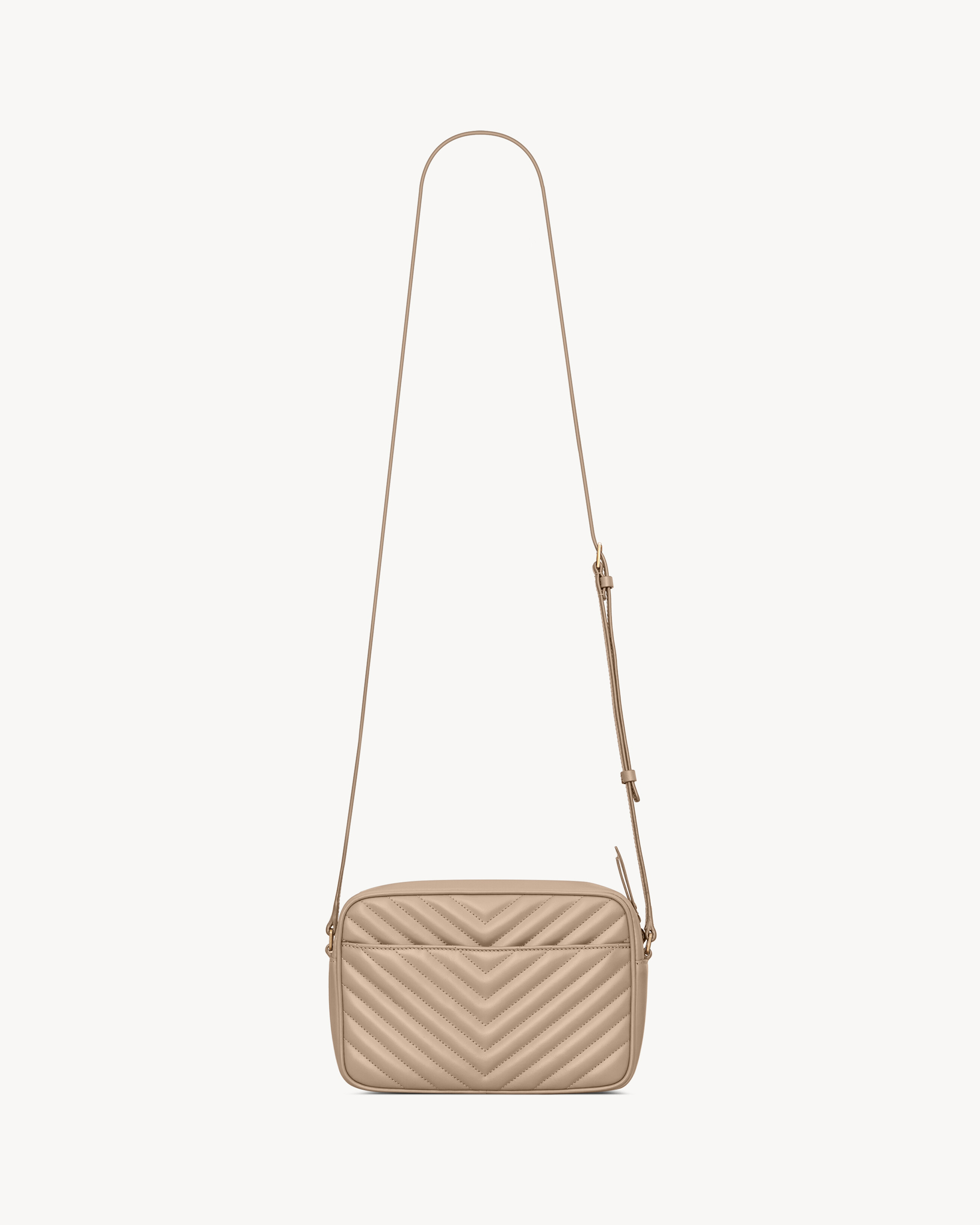 LOU camera bag in quilted leather