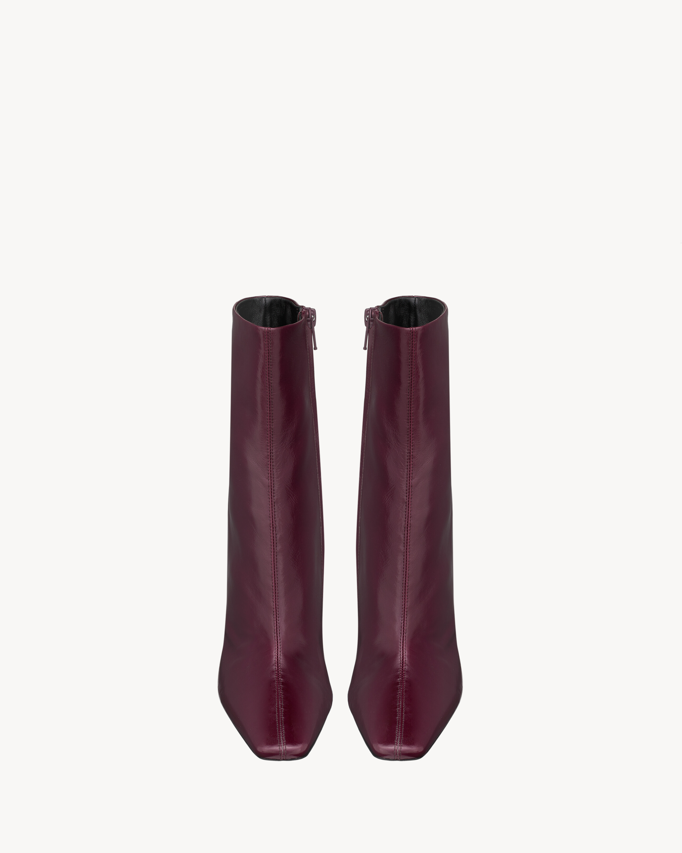 JILL booties in smooth leather