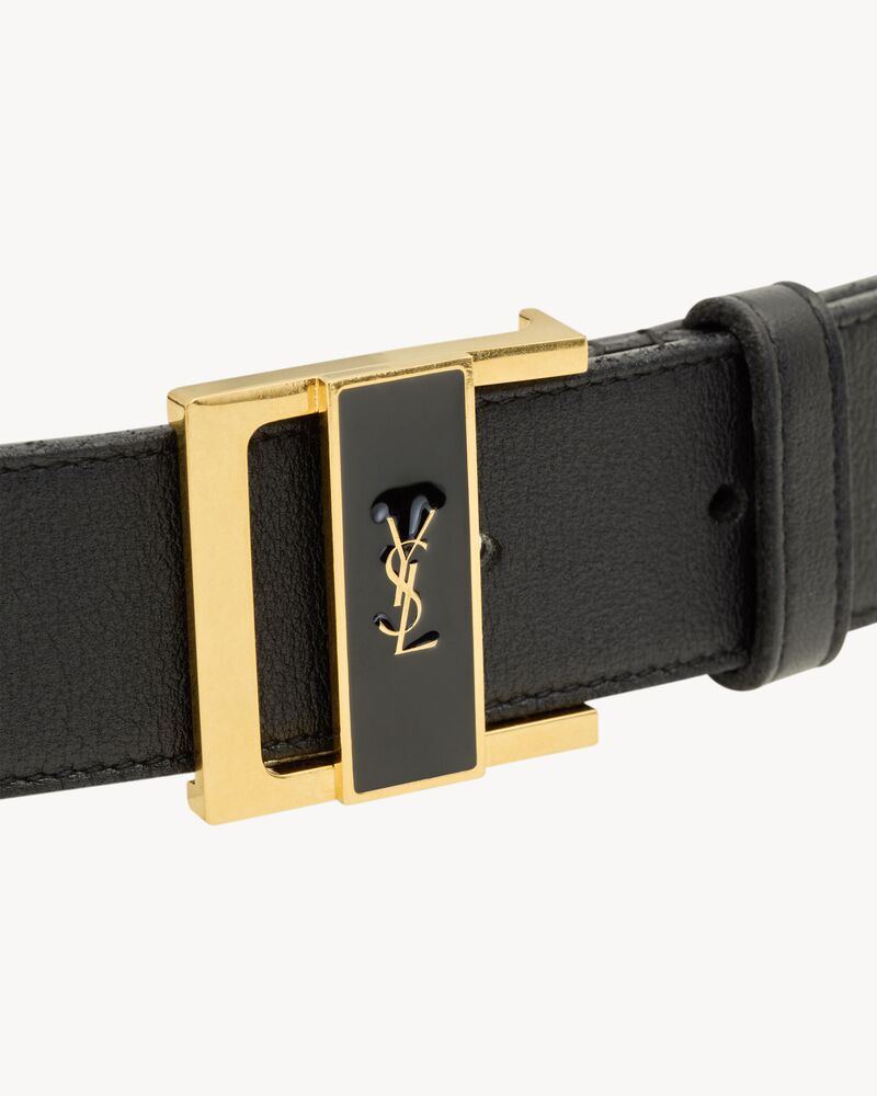 CEINTURE GIO EN CUIR BOX