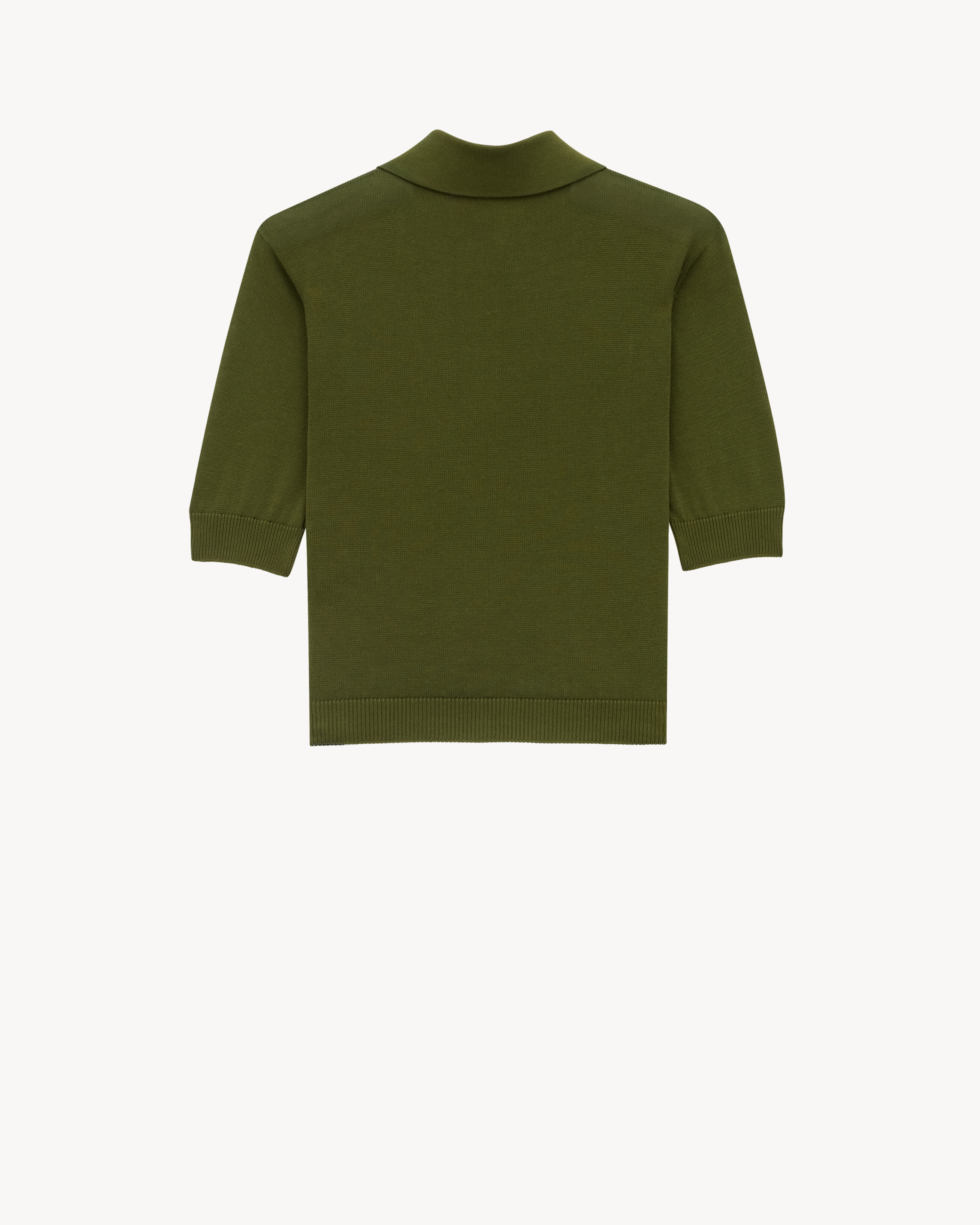 Polo in maglia di cotone