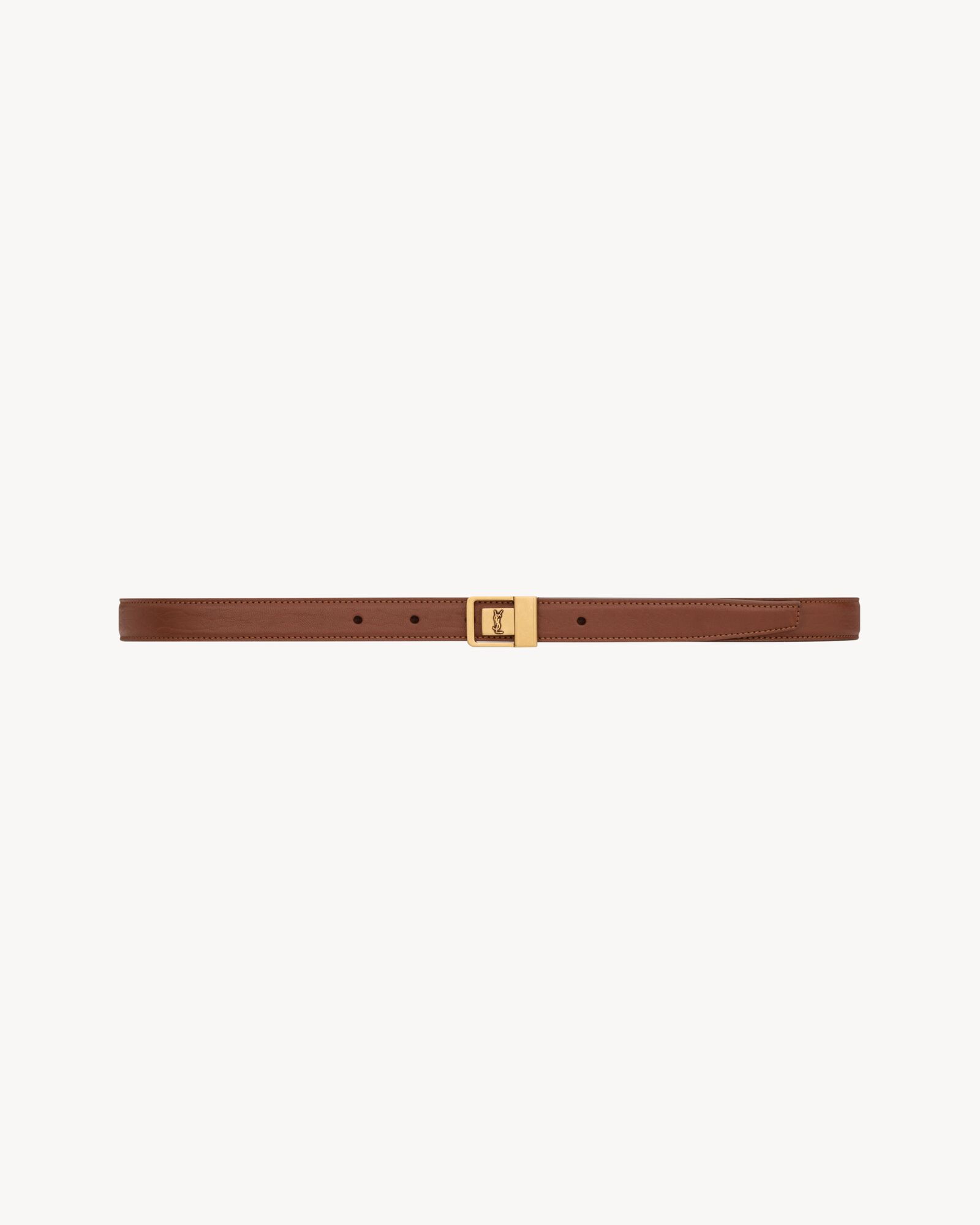LA 66 thin belt in grained lambskin | Saint Laurent | YSL.com LA 66 thin belt in grained lambskin | Saint Laurent | YSL.com