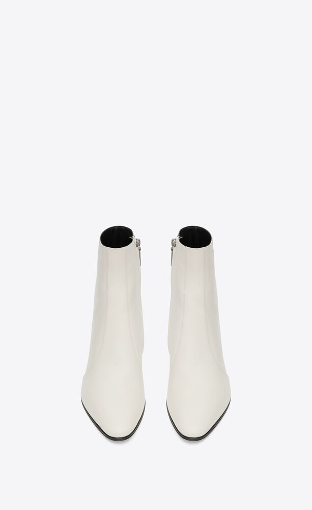 VASSILI zipped boots in smooth leather | Saint Laurent | YSL.com