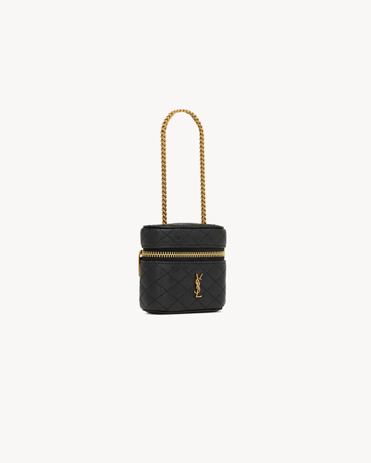 gaby vanity bag charm in lambskin