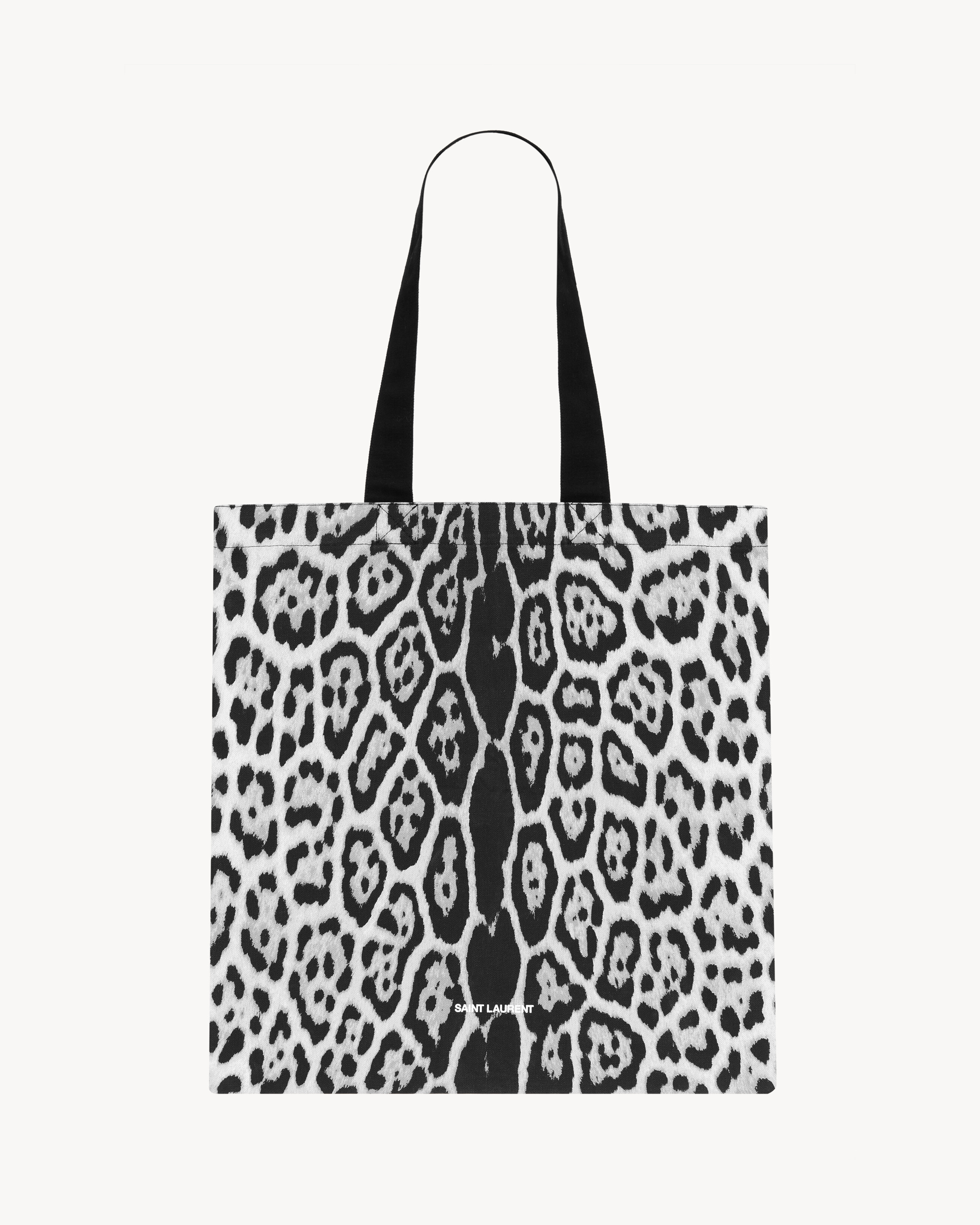 All Day Leopard Print Large Tote Bag