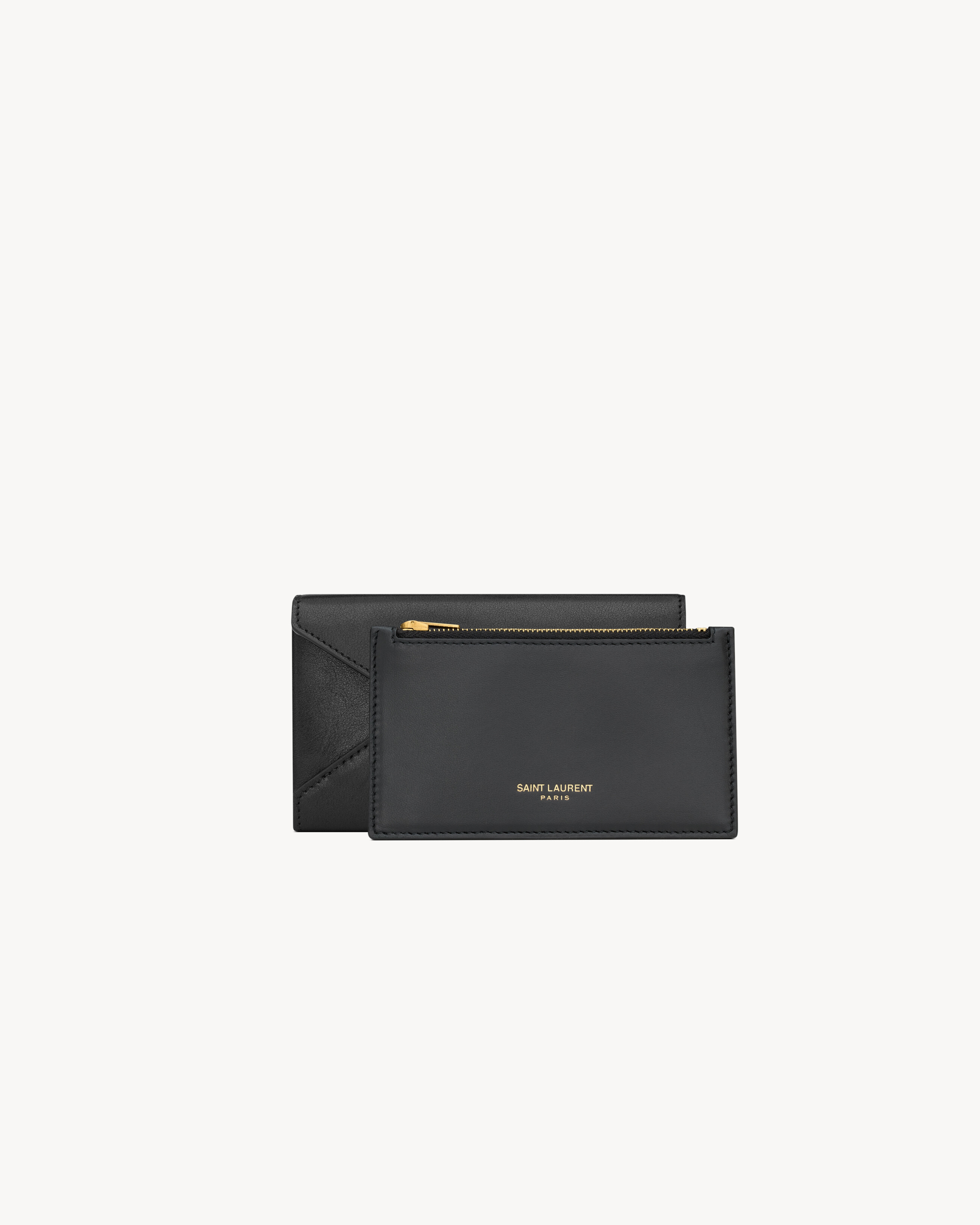 LETTER wallet in leather