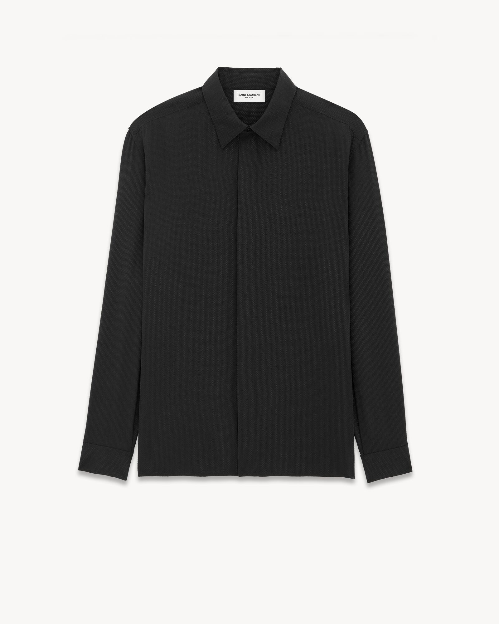 Shirt in Pique Saint Laurent YSL