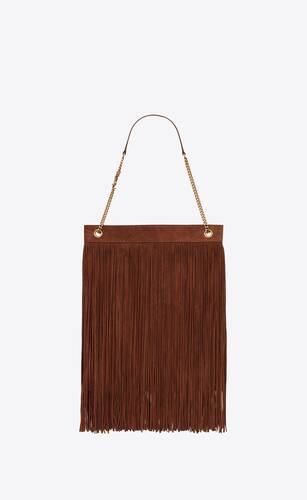 grace large hobo bag in suede