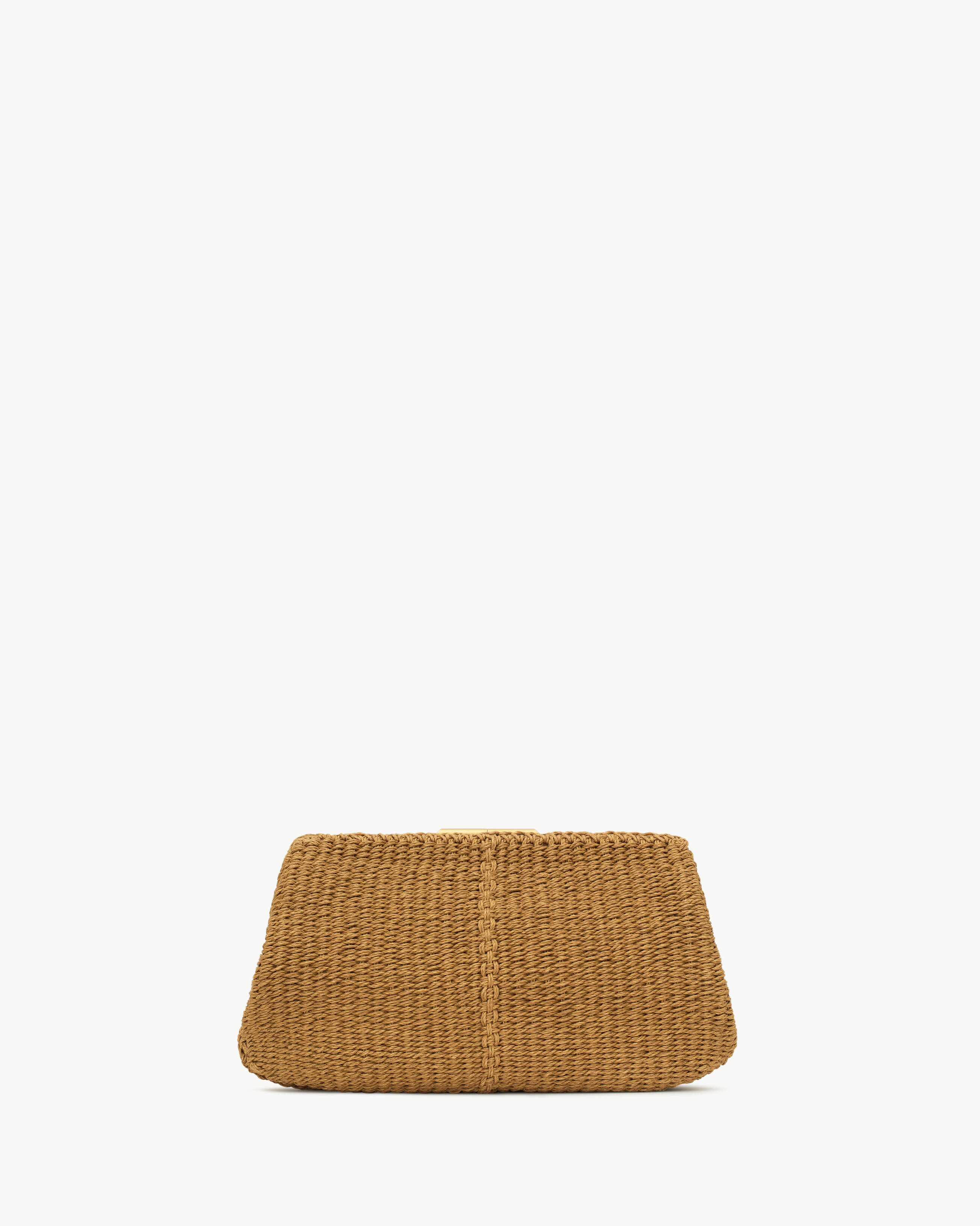 SAINT LAURENT CLUTCH large in rope