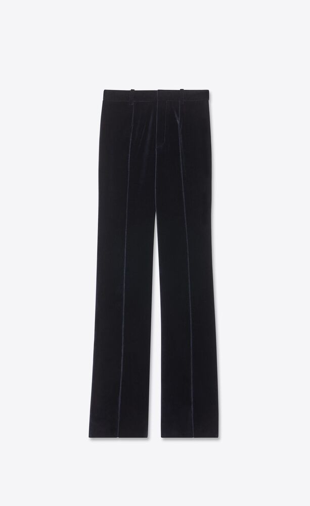 saint laurent velvet pants