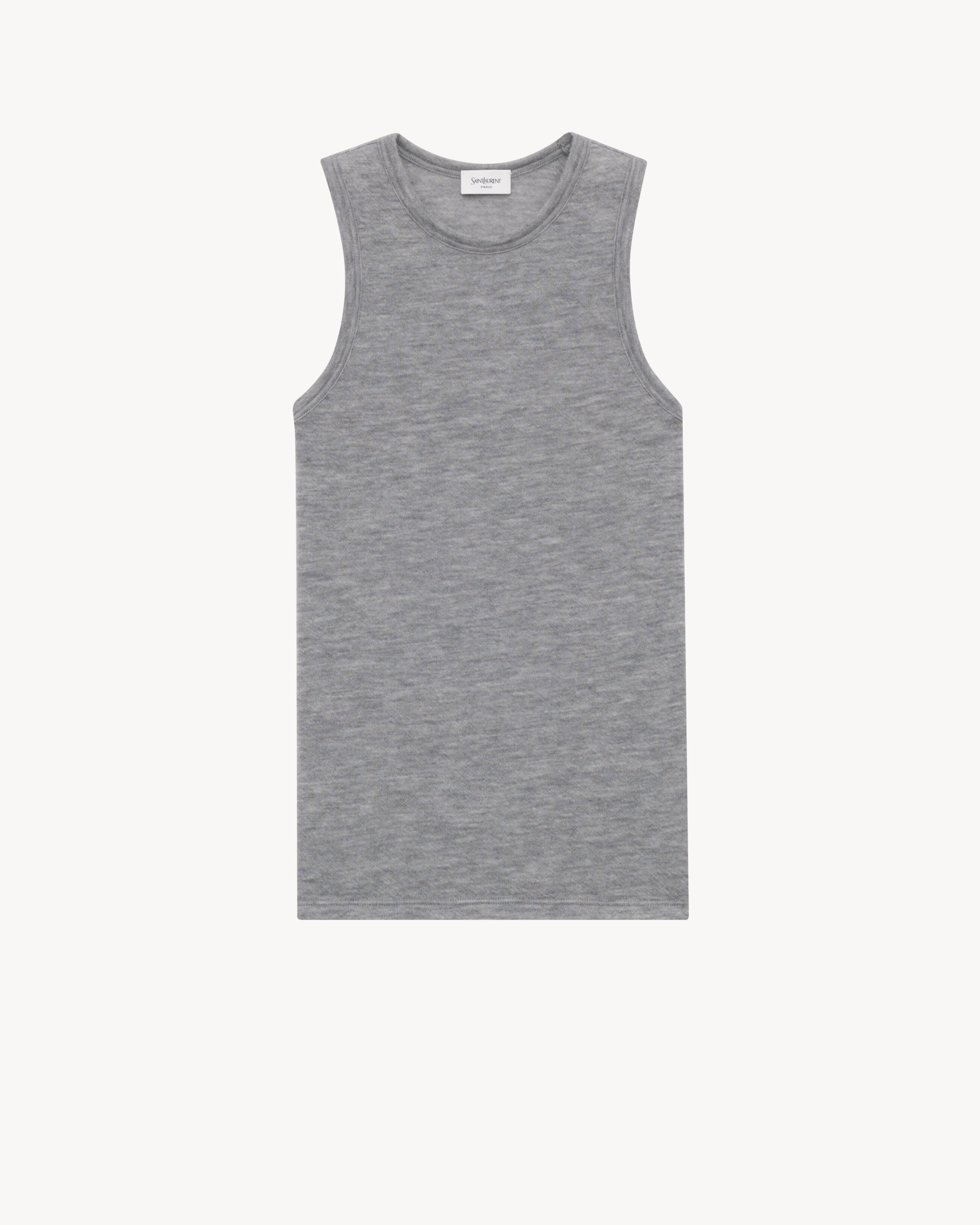 tank top in cashmere jersey