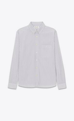 cassandre shirt in striped cotton poplin