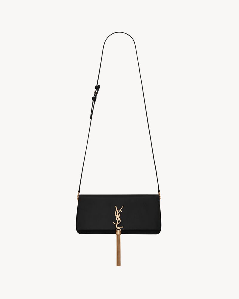 ysl triangle clutch