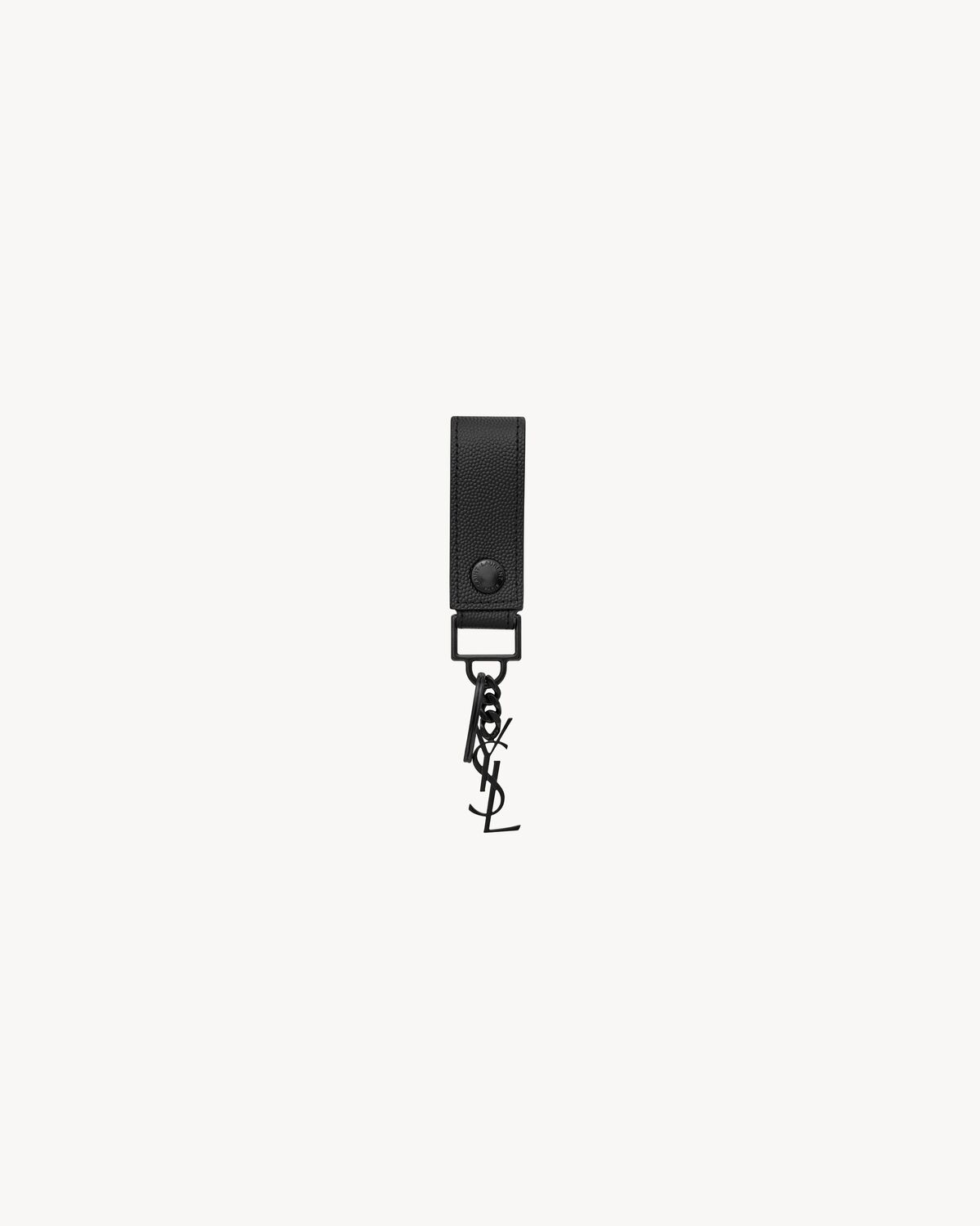 CASSANDRE KEY RING IN GRAIN DE POUDRE LEATHER