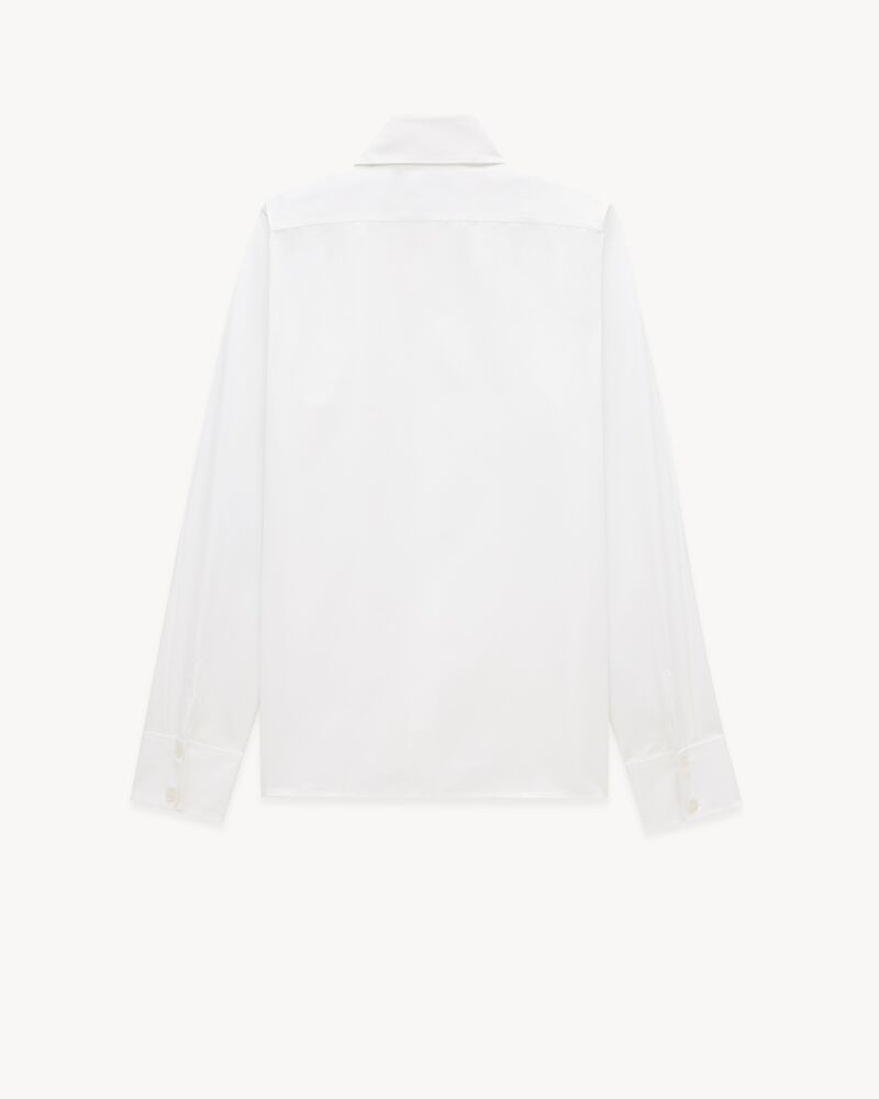 shirt in cotton poplin