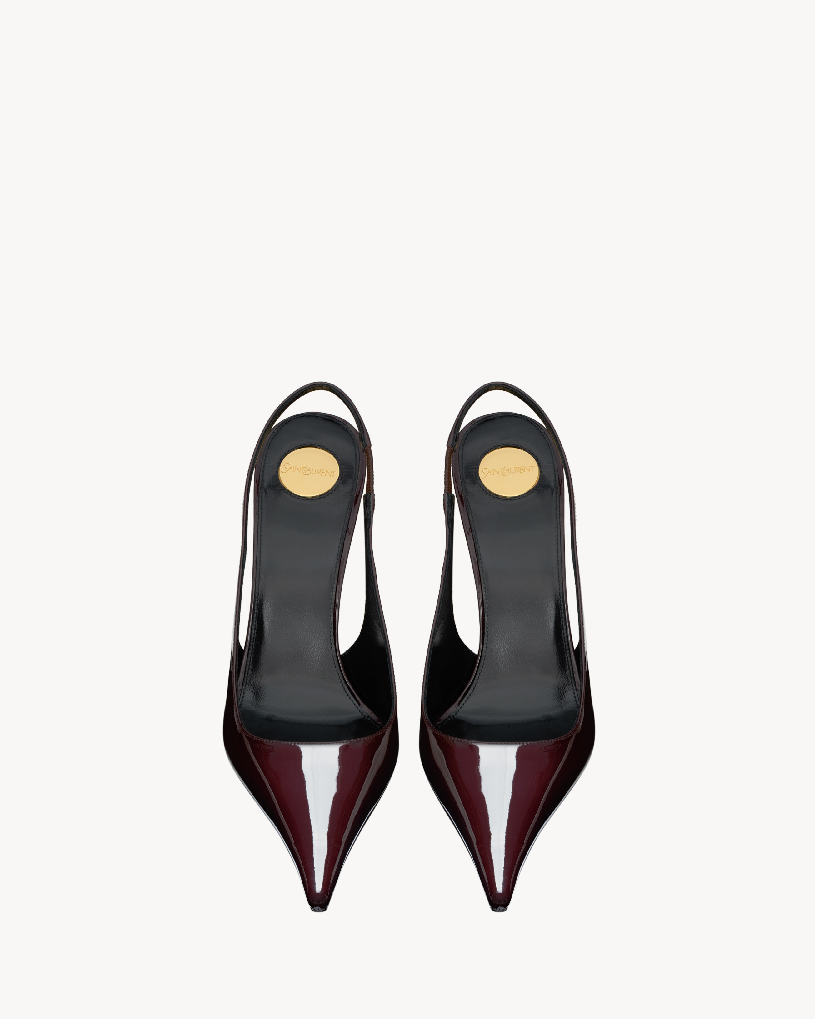 VENDOME slingback pumps in patent leather