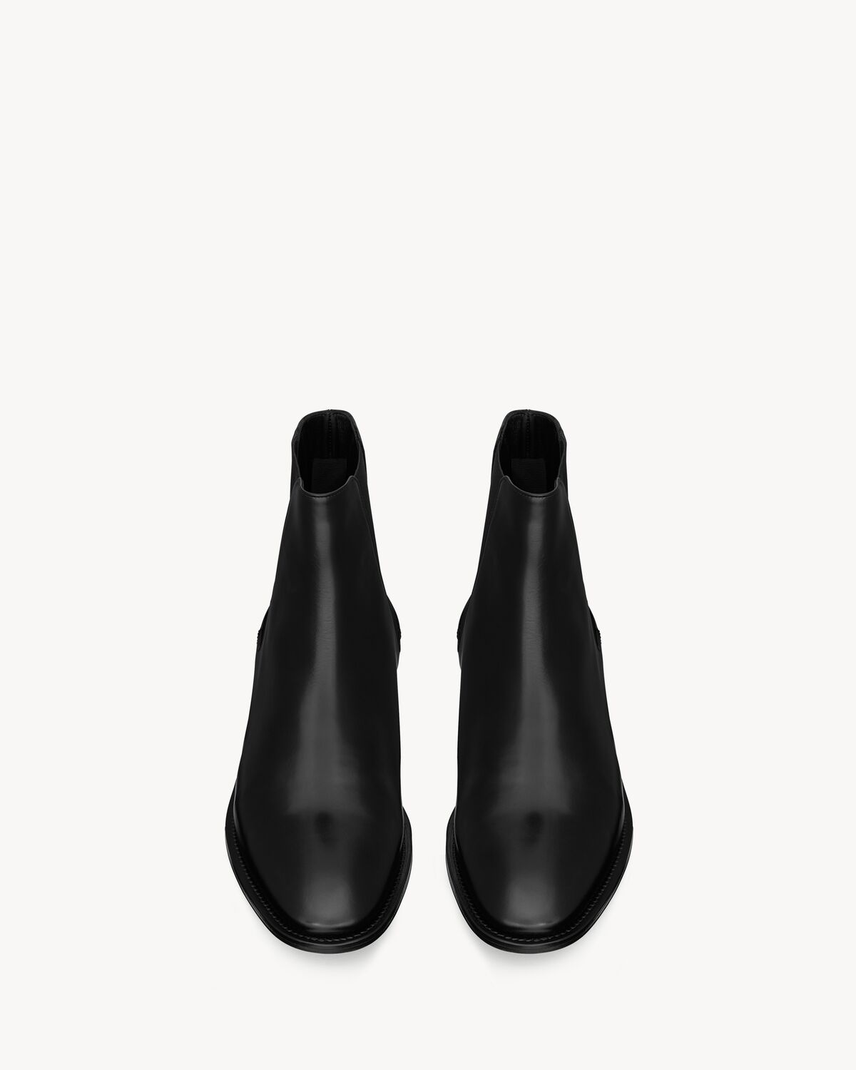 adrien chelsea boots in box saint laurent leather