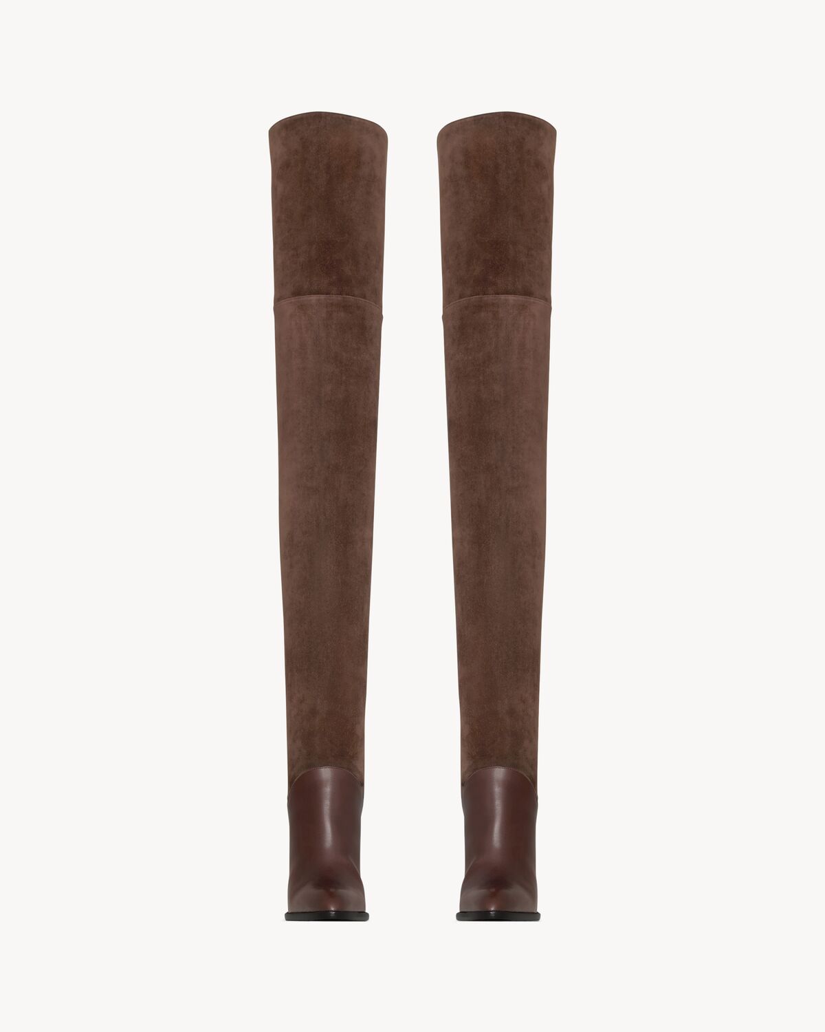 stivali nadja in pelle liscia e suede