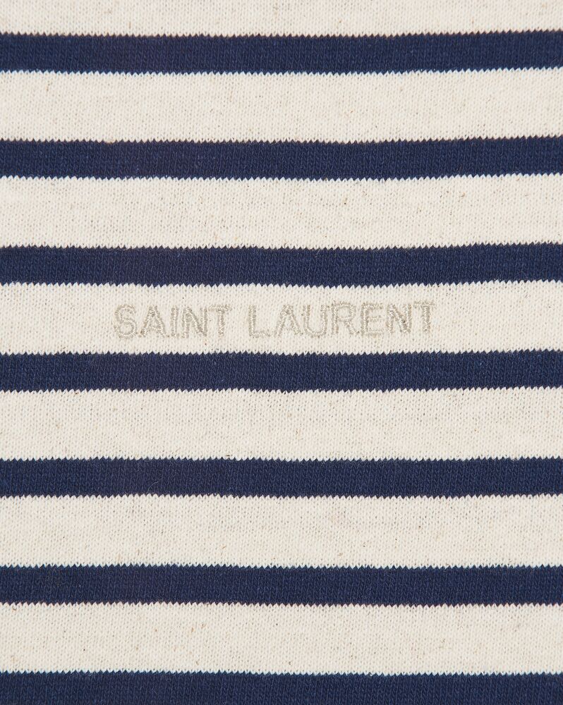 saint laurent striped t-shirt