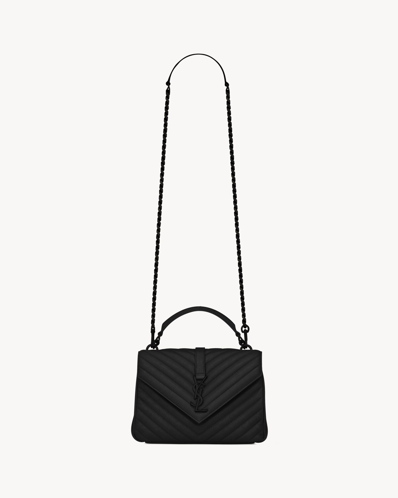 COLLEGE MEDIUM IN QUILTED LEATHER — 600279BRM081000