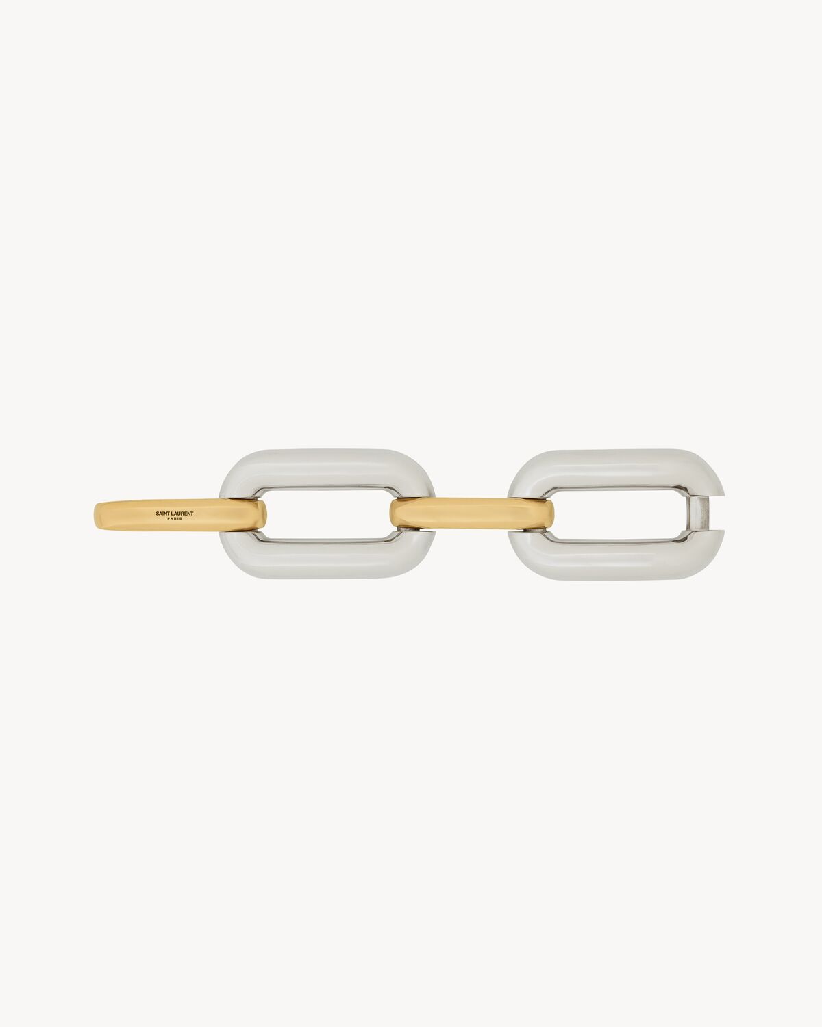 duo link bracelet in metal