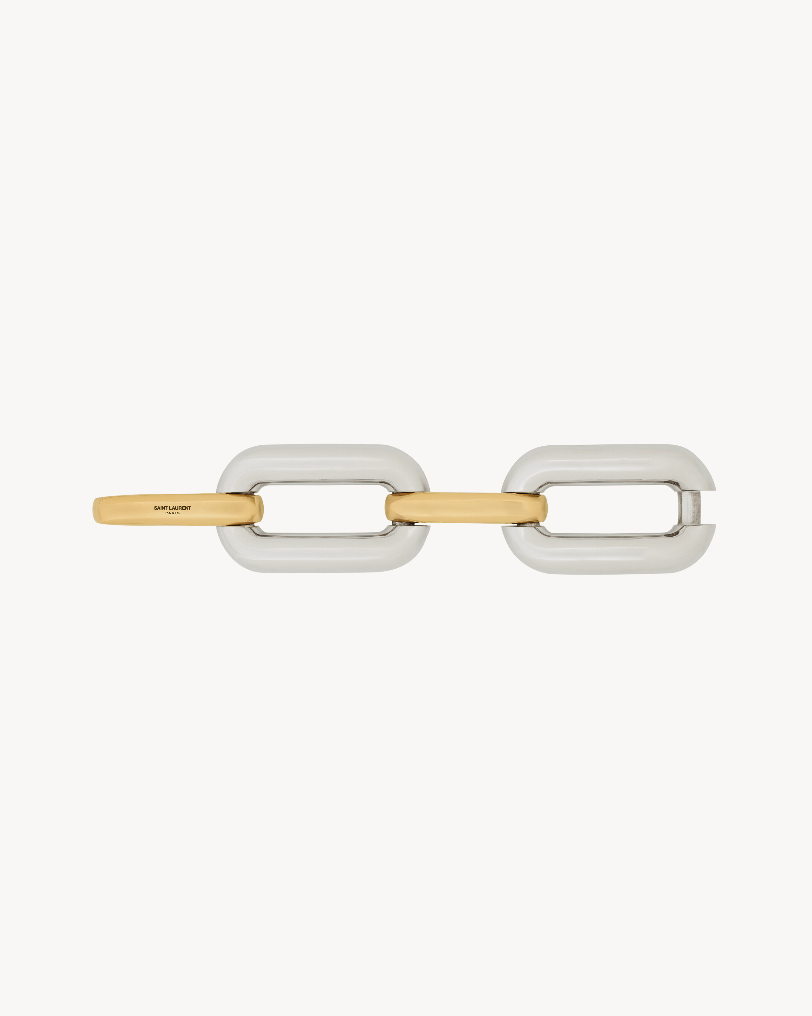 Bracciale a doppio anello in metallo