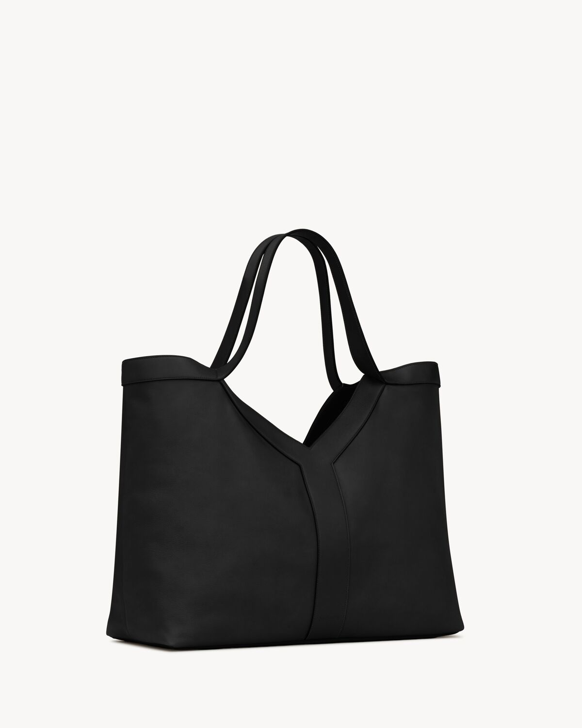 Y TOTE IN LEATHER